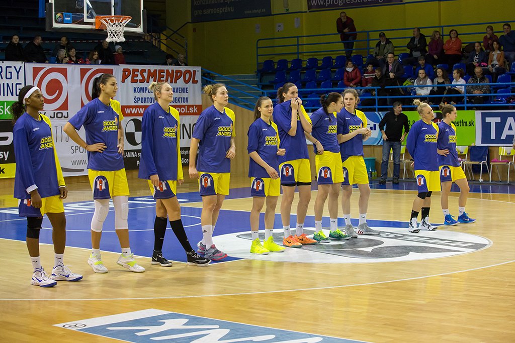 GOOD ANGELS Košice vs. BK Slovan Bratislava