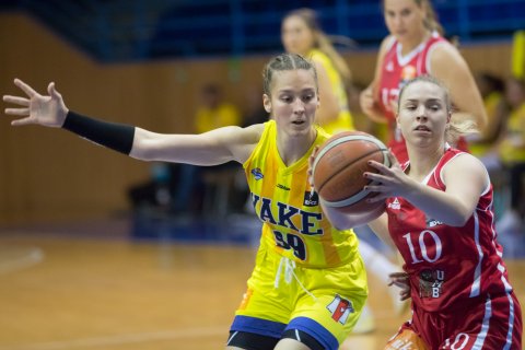 YOUNG ANGELS Košice vs. BK ŠK UMB Banská Bystrica, autor: Jäzva