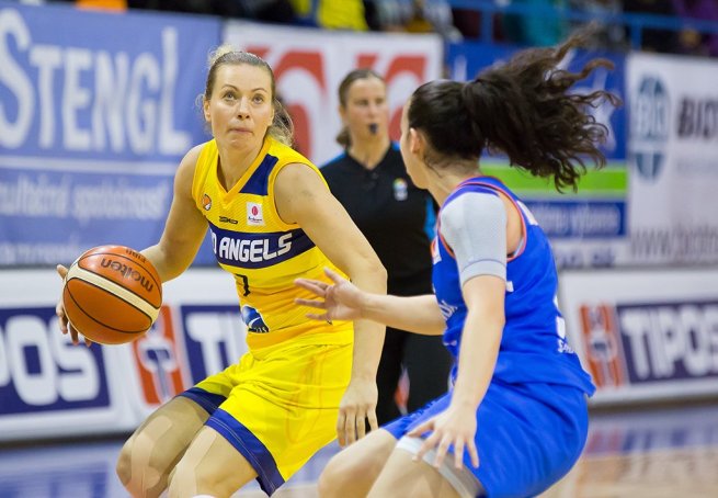 GOOD ANGELS Košice vs. Perfumerías Avenida Salamanca (Foto: Ľubomíra Ištoňová)