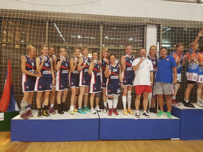 Striebro na ME v maxibasketbale 2016 Novi Sad