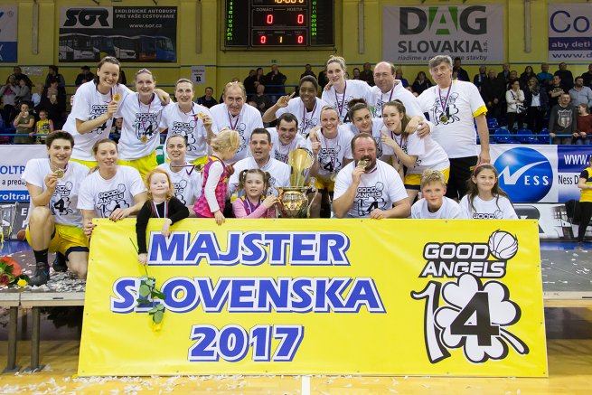 Good Angels Košice, Majster Slovenska 2017 (Foto: Ľubka Ištoňová)