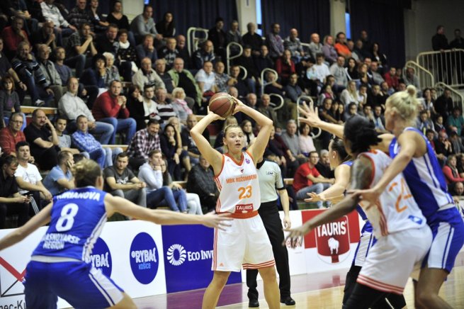 MBK Ružomberok vs. Enisey (RUS), Olha Yatskovets (23) (Foto: fiba.com)