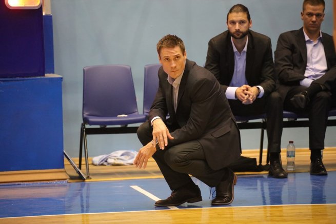 Hatay BB vs. Piešťanské Čajky, Tréner Martin Pospíšil (Foto: fiba.com)