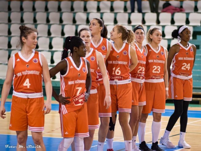 BKM Junior UKF Nitra vs. MBK Ružomberok, tím Ružomberku (Foto: Miroslav Slávik)