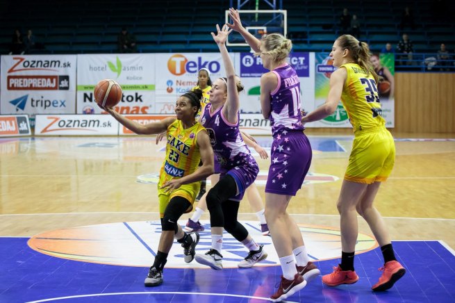 Good Angels Košice vs. BAM Poprad, Darxia Morris (23) (Foto: Ľubomíra Ištoňová)