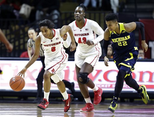 Ariel Butts (43), Rutgers Scarlet Knights (USA) (Foto: mycentraljersey.com)