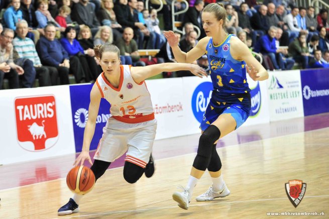 MBK Ružomberok vs. Piešťanské Čajky, Miroslava Mištinová (13) (Foto: mbkruzomberok.sk)