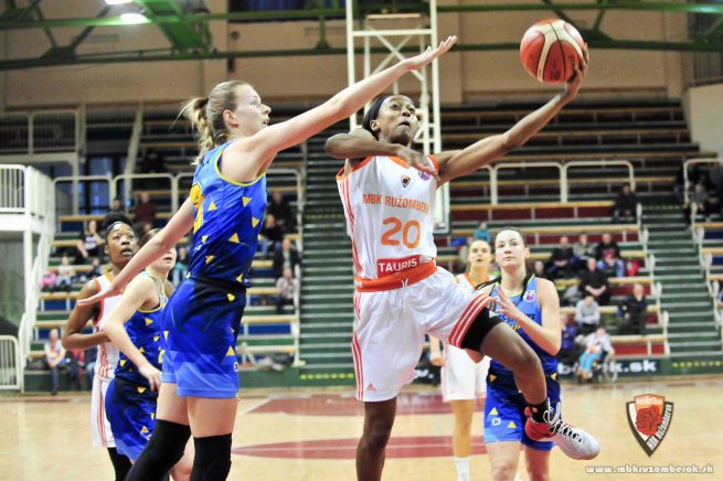 MBK Ružomberok vs. Piešťanské Čajky, Shatori Monique Walker-Kimbrough (20) (Foto: mbkruzomberok.sk)