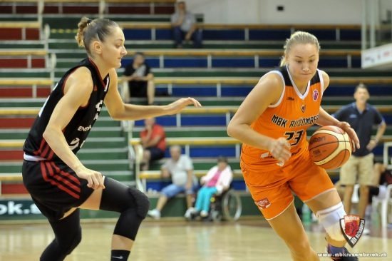 MBK Ružomberok - Energa Toruň (POL), Oľga Jackovec (23) (Foto: mbkruzomberok.sk)