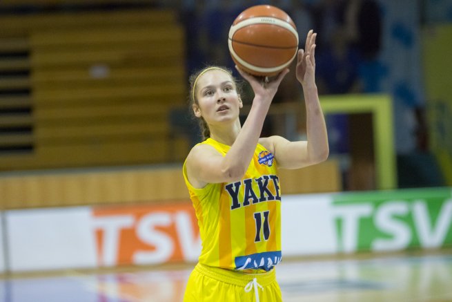 YOUNG ANGELS Košice vs. BK Slovan Bratislava, Michaela Balážová (11) (Foto: Jäzva)