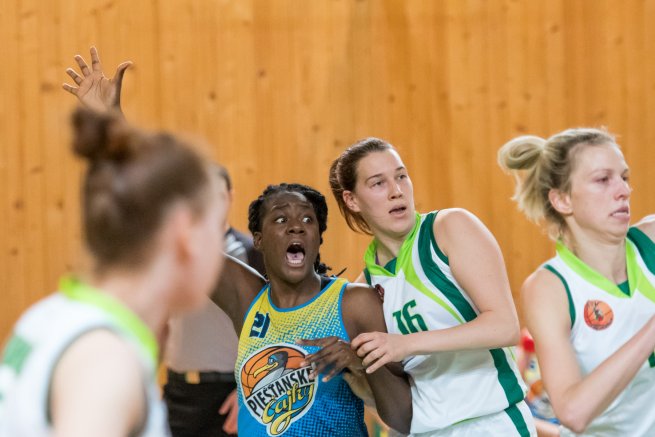 ŠBK Šamorín vs. Piešťanské Čajky, Jessica Lubin (21) (Foto: Laco Duračka)