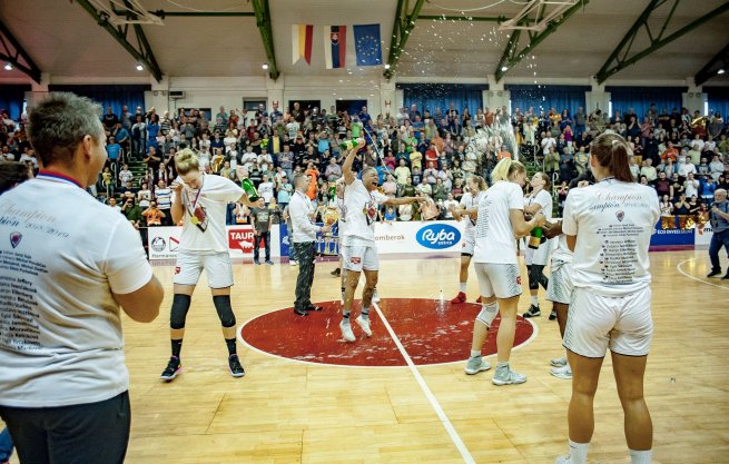 MBK Ružomberok, majster Slovenska 2018/19 (Foto: TASR)