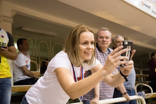 Bronislava Borovičková, generálna manažérka, Piešťanské Čajky (Foto: Laco Duračka)