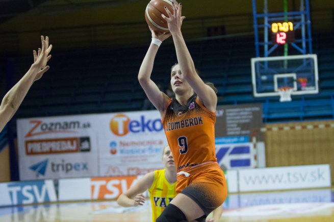 YOUNG ANGELS Košice vs. MBK Ružomberok, Teodora Turudič (9) (Foto: Jäzva)