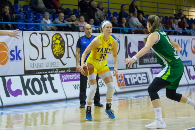 YOUNG ANGELS Košice vs. ŠBK Šamorín, Allison Le Claire (32) (Foto: Jäzva)