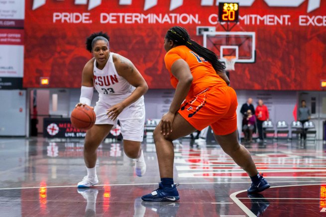 Channon Tiara Fluker (33), CSUN Matadors (NCAA, USA) (Foto: sundial.csun.edu)