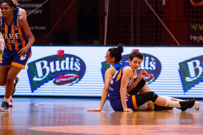 Piešťanské Čajky vs. YOUNG ANGELS Košice, Miljana Bojovič (22) (Foto: Jakub Ruman)
