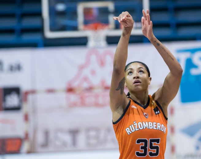YOUNG ANGELS Košice vs. MBK Ružomberok, Marte Grays (35) (Foto: Jäzva)