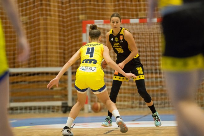 YOUNG ANGELS Košice vs. CBK Košice, Michaela Lukačíková (18) (Foto: Jäzva)