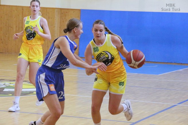 MBK Stará Turá vs. BK Slovan Bratislava, Alexandra Chovaníková (88) (Foto: fb MBK Stará Turá)