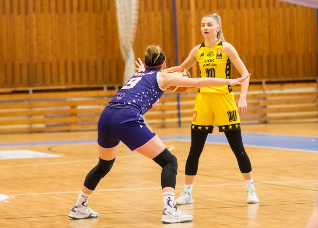 CBK Košice vs. BAM Poprad, Lucia Kašperanová (10) (Foto: Jäzva)