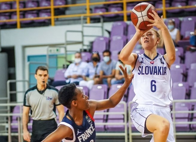 Liana Užovičová (6), Slovensko U18 dievčatá (Foto: fiba.basketball)
