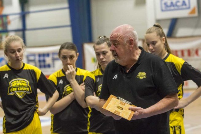 CBK Košice vs. Slávia Banská Bystrica, tréner Vladimír Karnay (Foto: Jäzva)