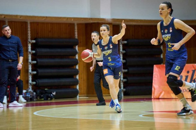 Slávia Banská Bystrica vs. Piešťanské Čajky, Radka Stašová (5) (Foto: Ivan Golembiovský)