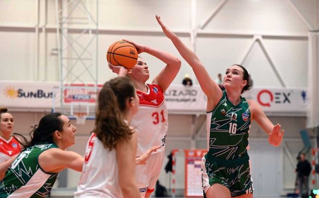 BK AS Trenčín vs. ŠBK Šamorín, Viktoria Rostocka (31) (Foto: fb AS Trenčín basketbal)