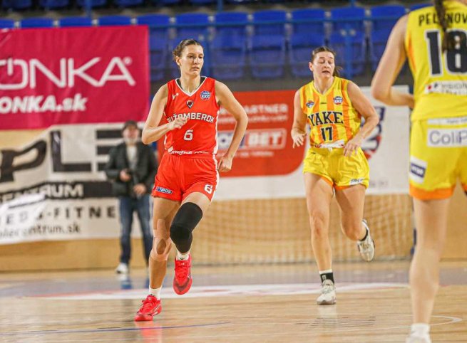 YOUNG ANGELS Košice vs. MBK Ružomberok, Katarína Šedivá (6) (Foto: Jäzva)