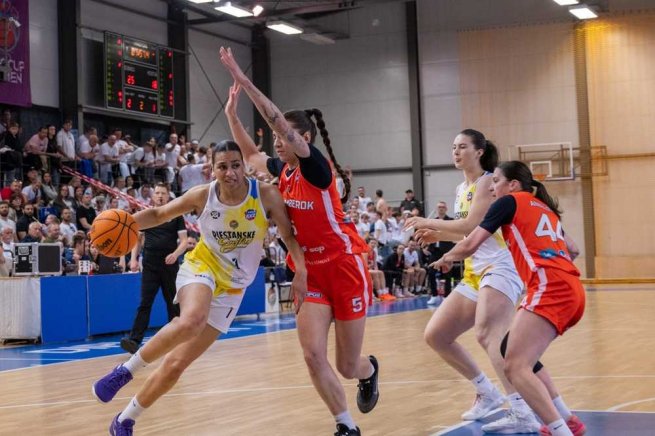 Piešťanské Čajky vs. MBK Ružomberok, India Farcy (1) (Foto: Piešťanské Čajky)